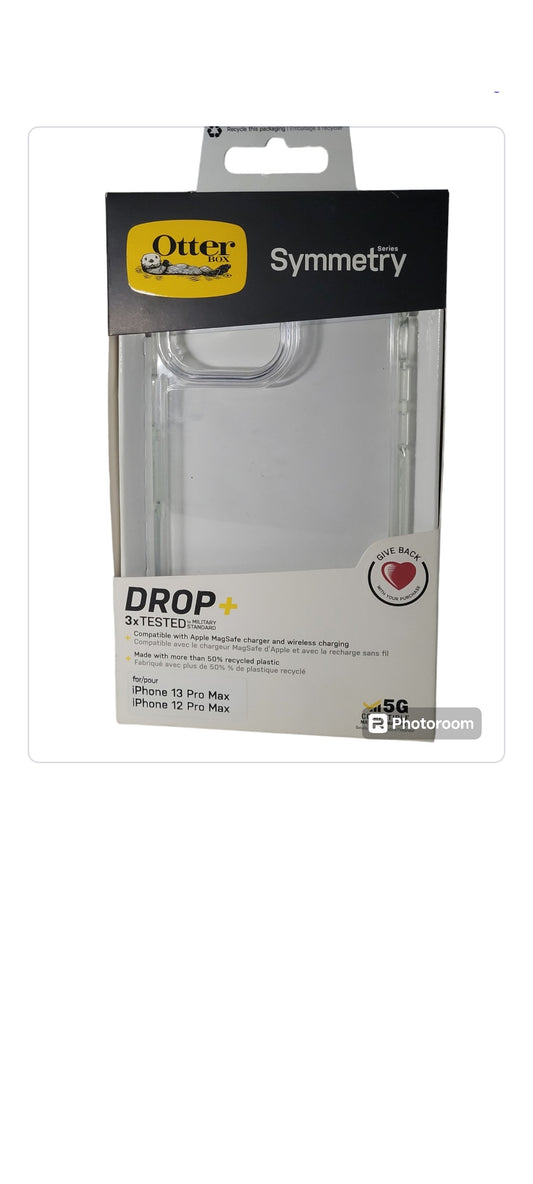 OTTERBOX CLEAR CASE SYMMETRY DROP + FOR IPHONE 13 PRO MAX / 12 pro MAX